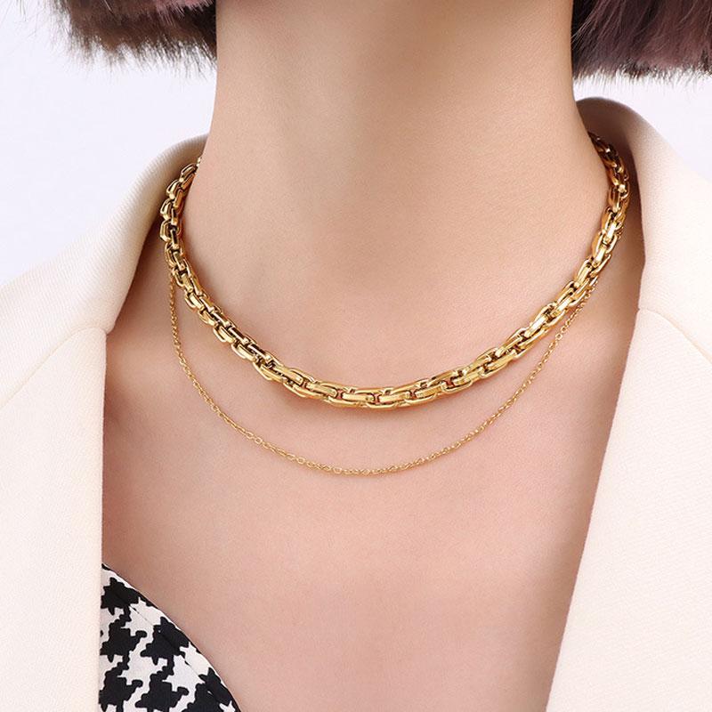 Pendant Necklaces FYSARA Silver Jewelry With Sparkling Square Geometric Clavicle Chain Choker Necklace Sweater For Female Party
Pendant Necklaces FYSARA Silver Jewelry With Sparkling Square Geometric Clavicle Chain Choker Necklace Sweater For Female Party