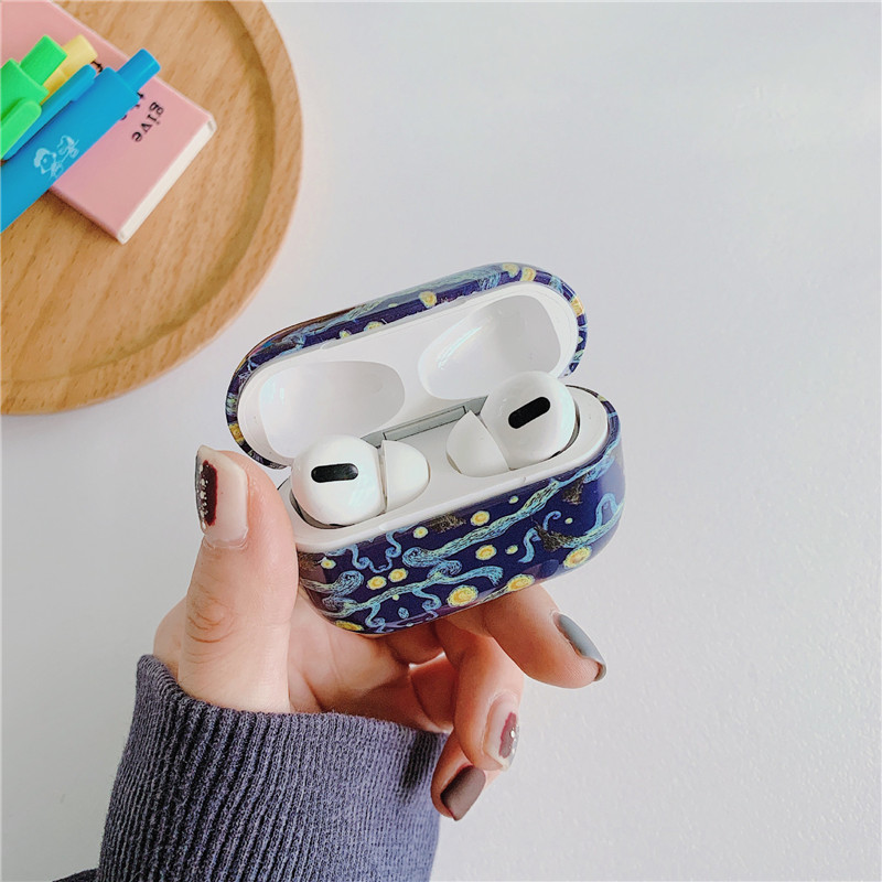 Van Gogh Style Painting Headphone Accessories Suitable For Apple AirPOds PRO 1/2 Wireless Bluetooth Ear Cases
Van Gogh Style Painting Headphone Accessories Suitable For Apple AirPOds PRO 1/2 Wireless Bluetooth Ear Cases