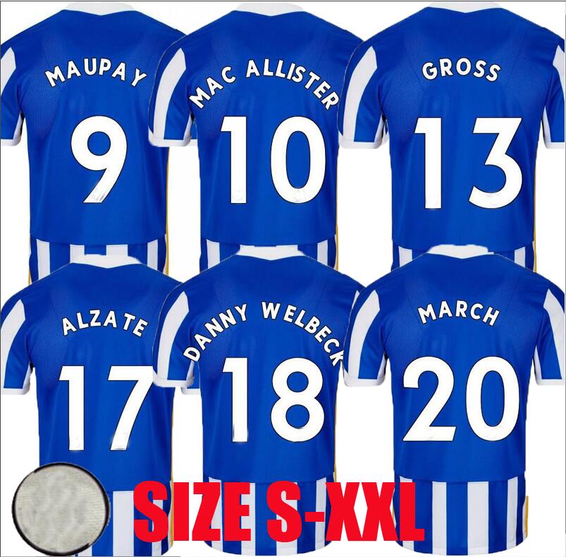21 22 MAUPAY Mac Allister soccer jersey Hove Albion 2021 2022 camiseta de fútbol home blue GROSS Alzate March football shirts, Home +patch
21 22 MAUPAY Mac Allister soccer jersey Hove Albion 2021 2022 camiseta de fútbol home blue GROSS Alzate March football shirts, Home +patch