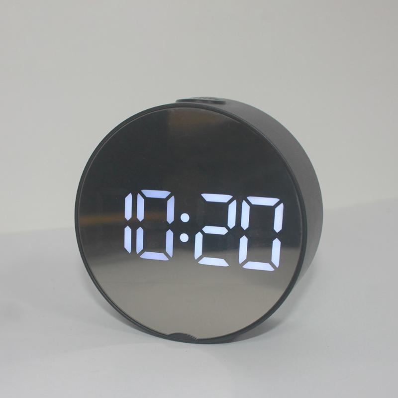 Desk & Table Clocks Round Multifunctional Electronic Clock Bedside Alarm LED Mirror Large Screen Digital Multicolor
Desk & Table Clocks Round Multifunctional Electronic Clock Bedside Alarm LED Mirror Large Screen Digital Multicolor