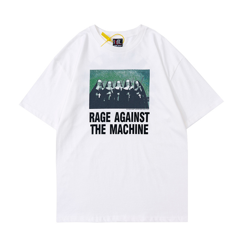 22ss USA Rap Metal Band Spring Summer Nun Letters Tee Skateboard Men t shirt Women High Street fashion Oversize Tshir, White
22ss USA Rap Metal Band Spring Summer Nun Letters Tee Skateboard Men t shirt Women High Street fashion Oversize Tshir, White