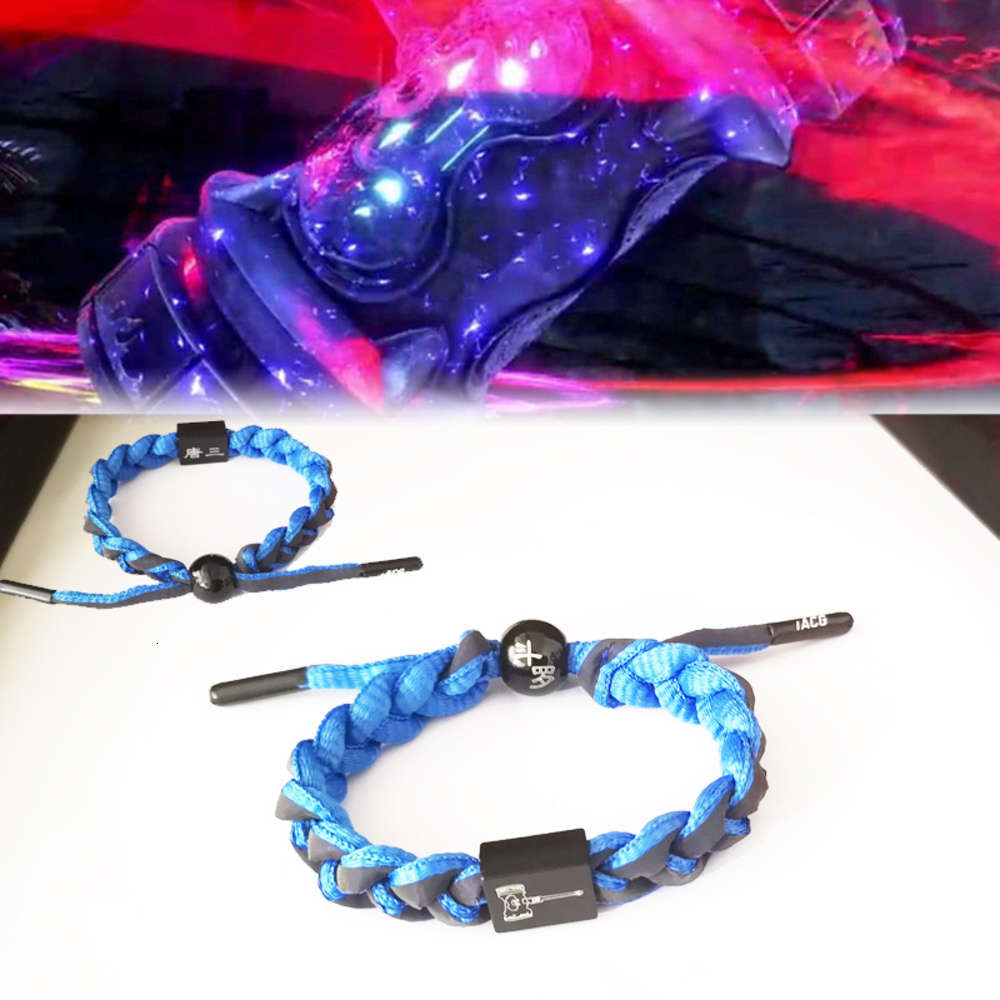 bracelet Cartoon Douluo surrounding Tang sanhaotian hammer blue silver grass dance Bracelet pure hand woven rope bracelet spring, Golden;silver
bracelet Cartoon Douluo surrounding Tang sanhaotian hammer blue silver grass dance Bracelet pure hand woven rope bracelet spring, Golden;silver