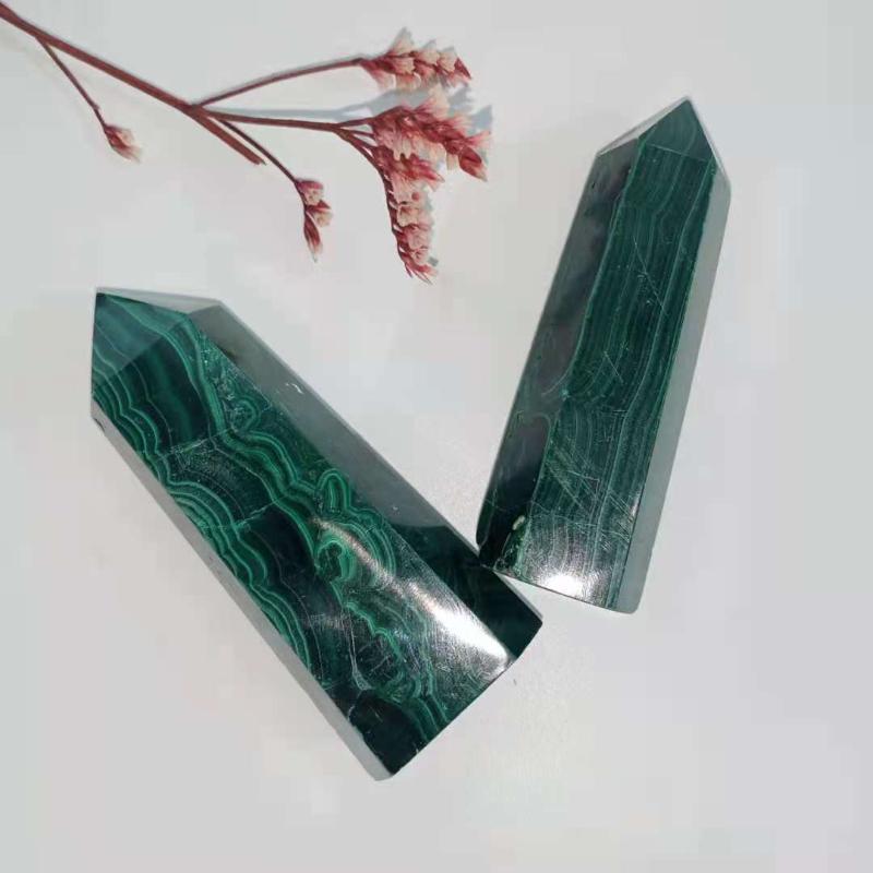 Decorative Objects & Figurines 1 Piece High Quality Nice Polishing Malachite Point Tower For Decoration LML
Decorative Objects & Figurines 1 Piece High Quality Nice Polishing Malachite Point Tower For Decoration LML