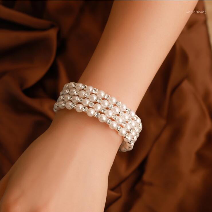 Simulated Pearl Bracelet Women Wedding Bracelets & Bangles Fashion Jewelry Pulseira Feminina Bangle
Simulated Pearl Bracelet Women Wedding Bracelets & Bangles Fashion Jewelry Pulseira Feminina Bangle