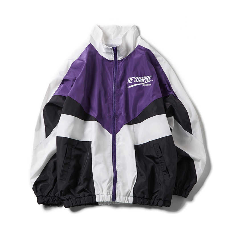 Fashion Mens Jacket Street Windbreaker Handsome Street Hit Color Split Joint Windbreaker Male Hiphop Hip-hop Lovers Loose Coat 210527, Graph coloring
Fashion Mens Jacket Street Windbreaker Handsome Street Hit Color Split Joint Windbreaker Male Hiphop Hip-hop Lovers Loose Coat 210527, Graph coloring