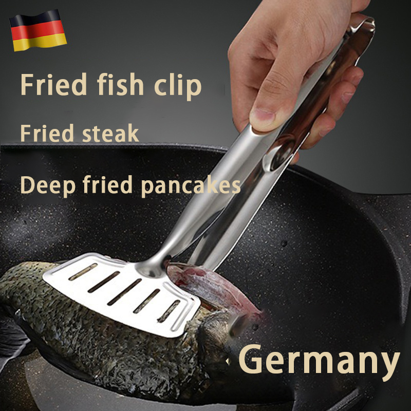 Kitchen Tools 201 non magnetic stainless steel frying shovel, easy to filter oil, large stress area, strong grip, without oil
Kitchen Tools 201 non magnetic stainless steel frying shovel, easy to filter oil, large stress area, strong grip, without oil
