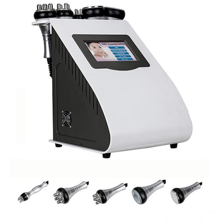 Multifunction Medical Grade 5 In 1 Vacuum Cavitation Machine Radio Frequency Rf 40K Ultrasound Cavitations system Body Slimming Laser