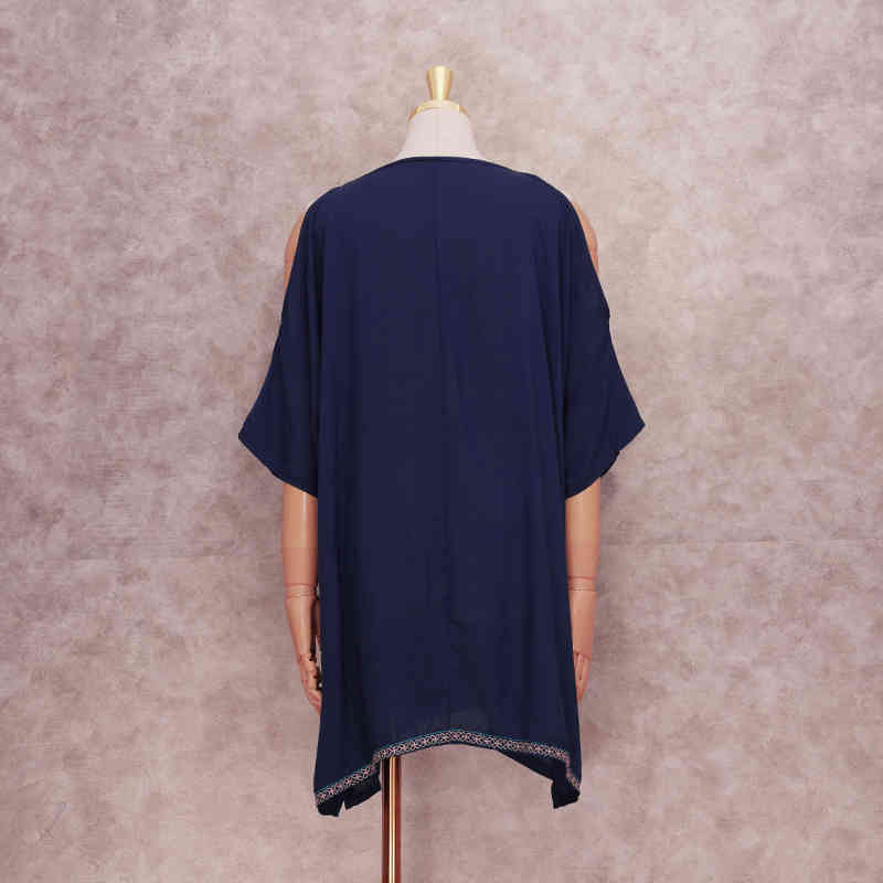 Embroidery Cotton Bathing suit Cover ups Tunics for Beach Robe de Praia Swim up Swimwear Women Beachwear #Q347 210420