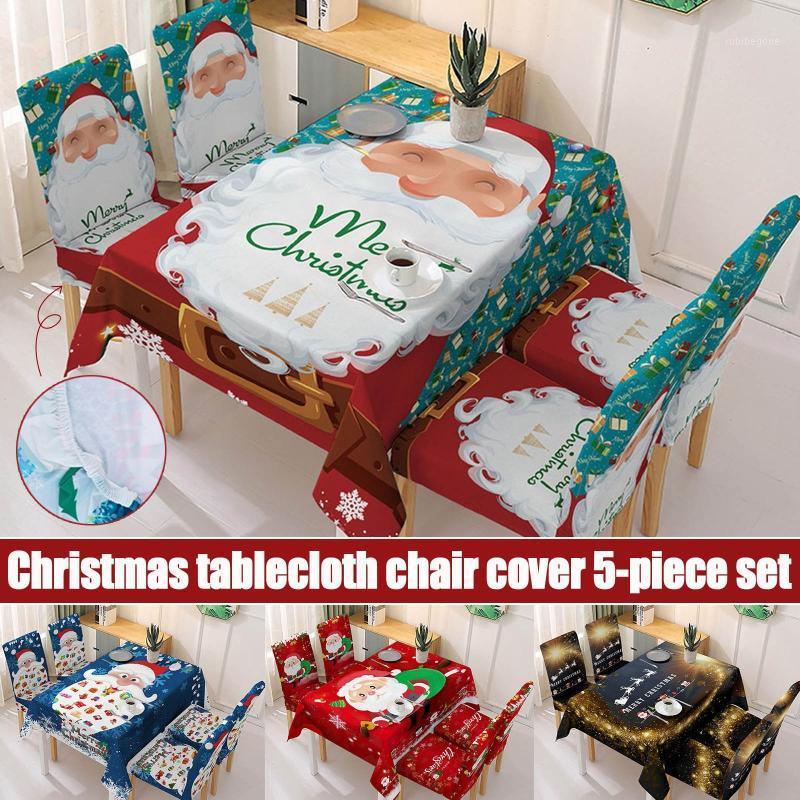 Chair Covers Christmas Printed Tablecloth Cover Festive Decoration Table Waterproof Square Wedding #T3G
Chair Covers Christmas Printed Tablecloth Cover Festive Decoration Table Waterproof Square Wedding #T3G