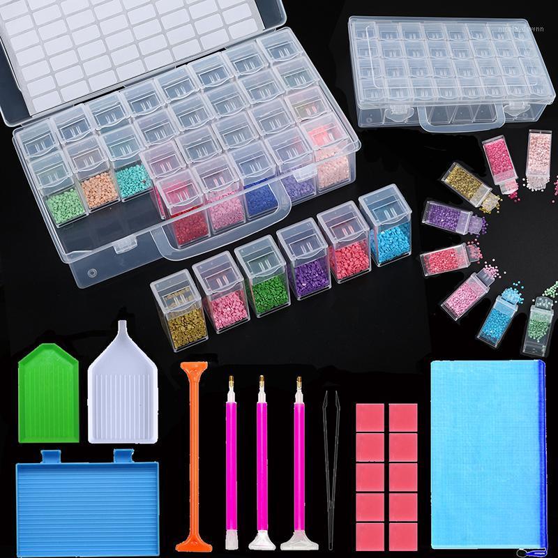 Diamond Painting 5D Accessories Boxes 32 Girds Portable Storage Cases DIY Embroidery Tools Kits Beads Container
Diamond Painting 5D Accessories Boxes 32 Girds Portable Storage Cases DIY Embroidery Tools Kits Beads Container