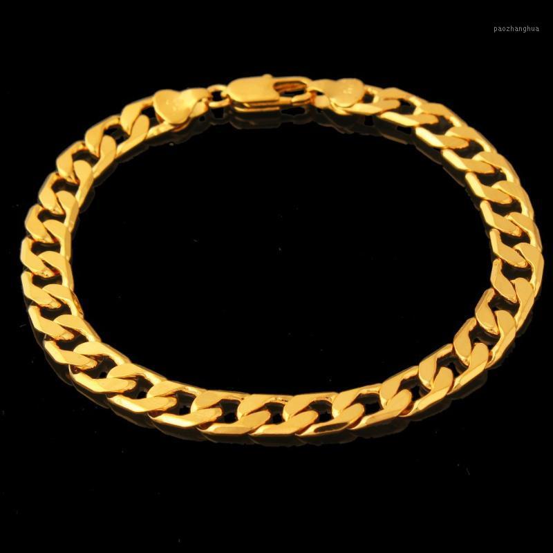 Link, Chain 18K Yellow Gold GF 8.3" 10mm Mens Women's Bracelet Curb Link Jewelry, Black
Link, Chain 18K Yellow Gold GF 8.3" 10mm Mens Women's Bracelet Curb Link Jewelry, Black