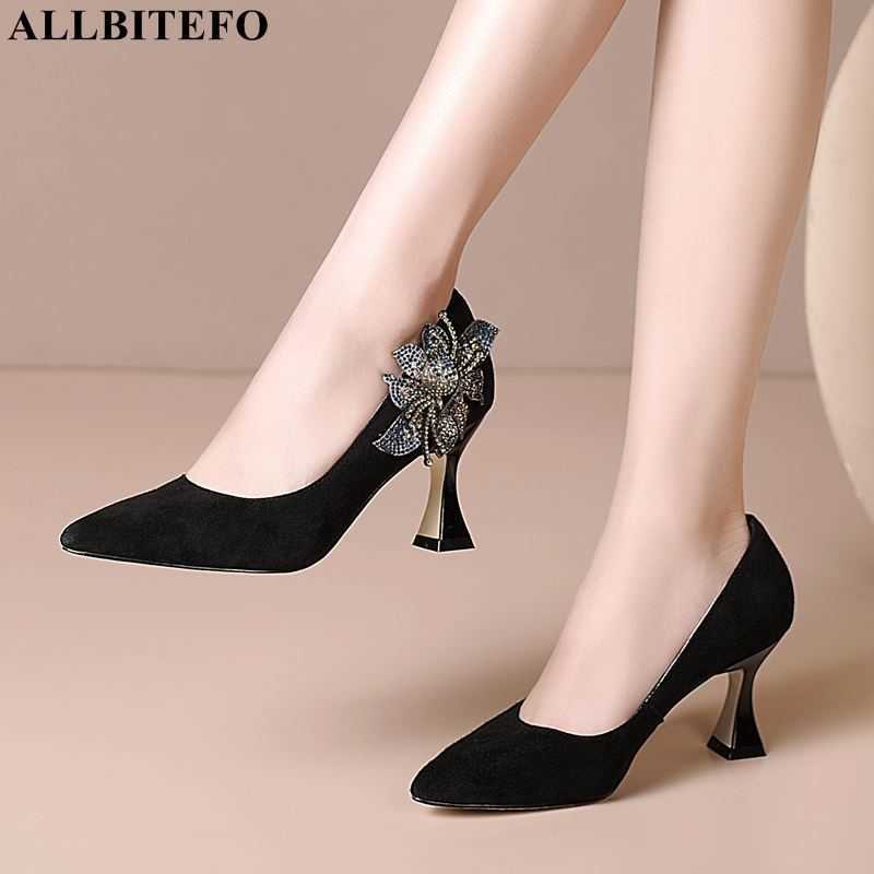 ALLBITEFO flowers genuine leather sexy high heel shoes wedding women shoes women high heels shoes size:33-43 210611, As picture
ALLBITEFO flowers genuine leather sexy high heel shoes wedding women shoes women high heels shoes size:33-43 210611, As picture