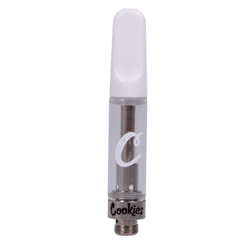 Cookies Cartridge Vape Carts Atomizers Ceramic coil+Glass+Stainless Steel Metal 0.8ml or 1.0ml 10.5mm Diameter 510 Thread
Cookies Cartridge Vape Carts Atomizers Ceramic coil+Glass+Stainless Steel Metal 0.8ml or 1.0ml 10.5mm Diameter 510 Thread