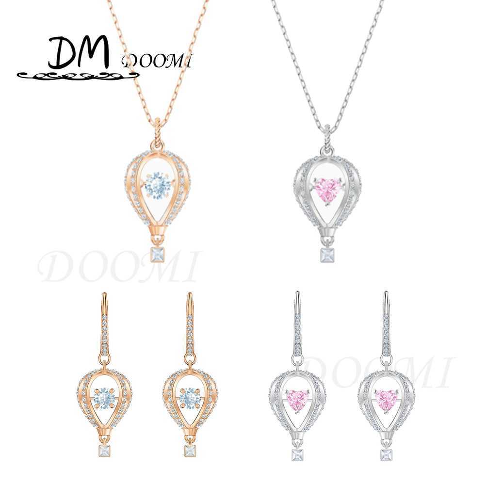 2021 High Quality SWA1:1 Fashion Jewelry Lovely Crystal Air Balloon Lady Pendant Necklace Girlfriend Sweet Romantic Gift
2021 High Quality SWA1:1 Fashion Jewelry Lovely Crystal Air Balloon Lady Pendant Necklace Girlfriend Sweet Romantic Gift