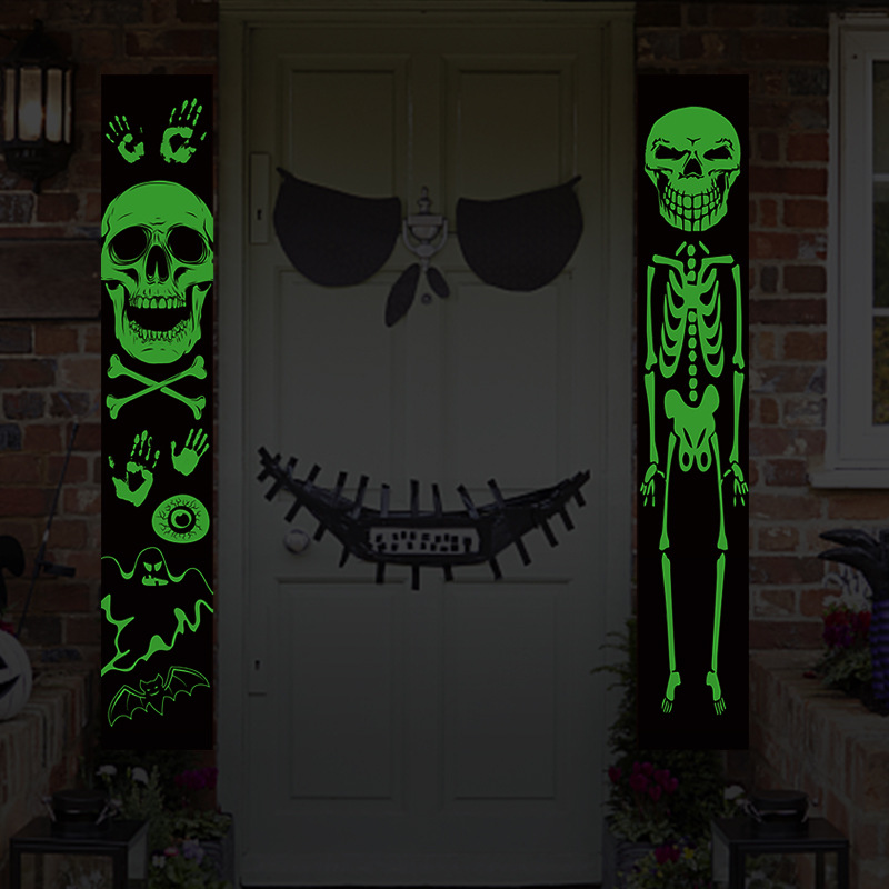 4 styles luminous Halloween Decorations Banner Flags Customization couplet garden outdoor ghost face flag banners door Yard Garland Party Supplies
4 styles luminous Halloween Decorations Banner Flags Customization couplet garden outdoor ghost face flag banners door Yard Garland Party Supplies