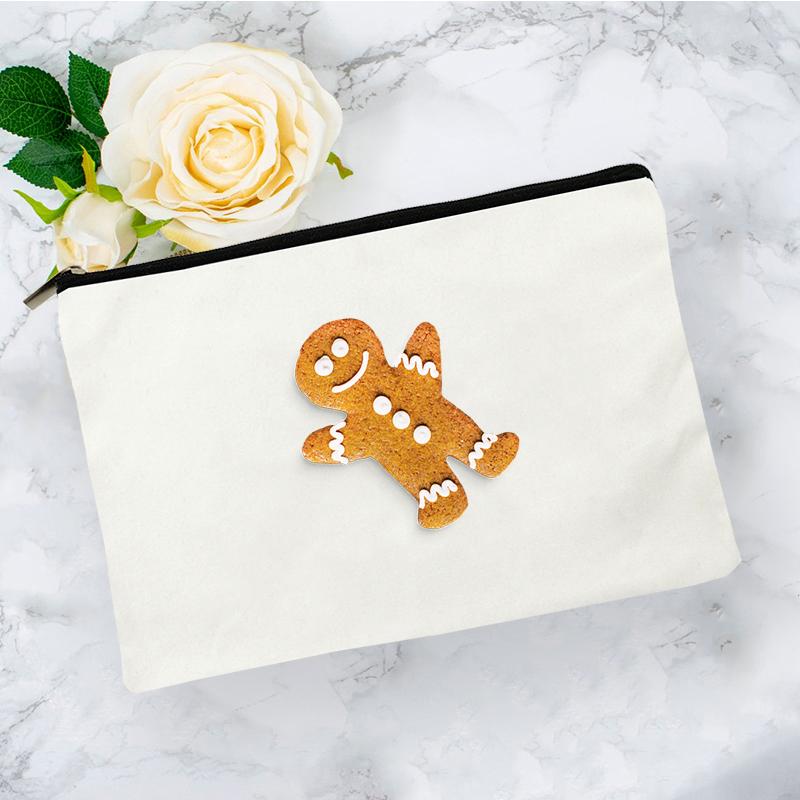Cosmetic Bags & Cases Christmas Bag For Makeup Storage Mini Travel Handbags Women Woman Pouch Kawaii Women's Organizer