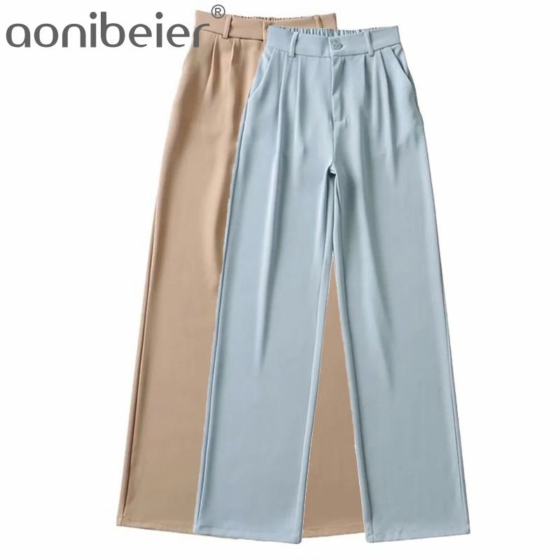 Summer Women Trousers Fashion Elastic Back High Waist Casual Straight Pant Office Lady Suit Pants Female Bottoms 210604, Black
Summer Women Trousers Fashion Elastic Back High Waist Casual Straight Pant Office Lady Suit Pants Female Bottoms 210604, Black