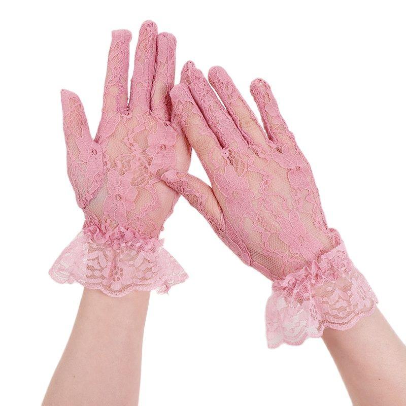 Five Fingers Gloves Sexy Summer Hollow Transparent Lace Flower Elegant Etiquette Dancing Show Dinner Drive Thin Breathable Soft Cosplay
Five Fingers Gloves Sexy Summer Hollow Transparent Lace Flower Elegant Etiquette Dancing Show Dinner Drive Thin Breathable Soft Cosplay