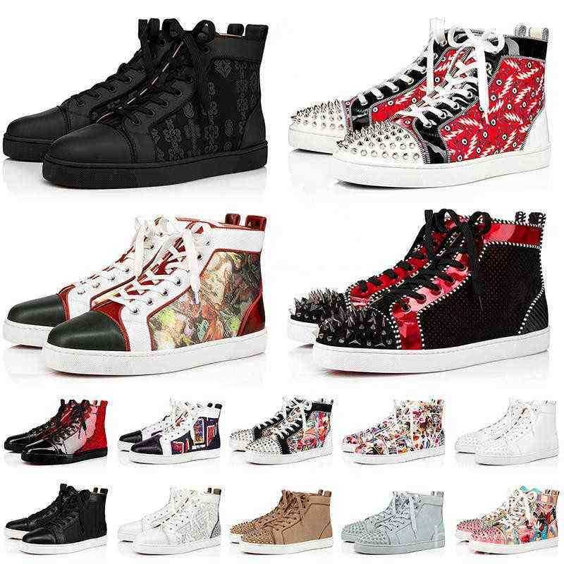 2022 New Luxury Men Women Shoe Studded Spikes Fashion Red Suede Leather Mens Sneaker Womens Flat Bottoms Shoes Party Lovers Size 36-46, Customize
2022 New Luxury Men Women Shoe Studded Spikes Fashion Red Suede Leather Mens Sneaker Womens Flat Bottoms Shoes Party Lovers Size 36-46, Customize