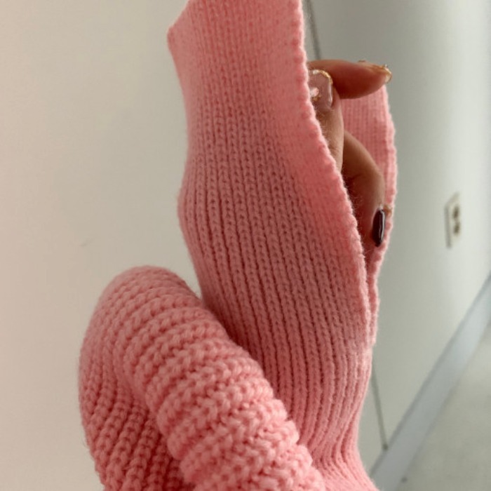 Nomikuma Slash Neck Short High Waist Pullover Sweater Korean Split Batwing Long Sleeve Knitwear Autumn Winter Pull Femme 6C856 210427