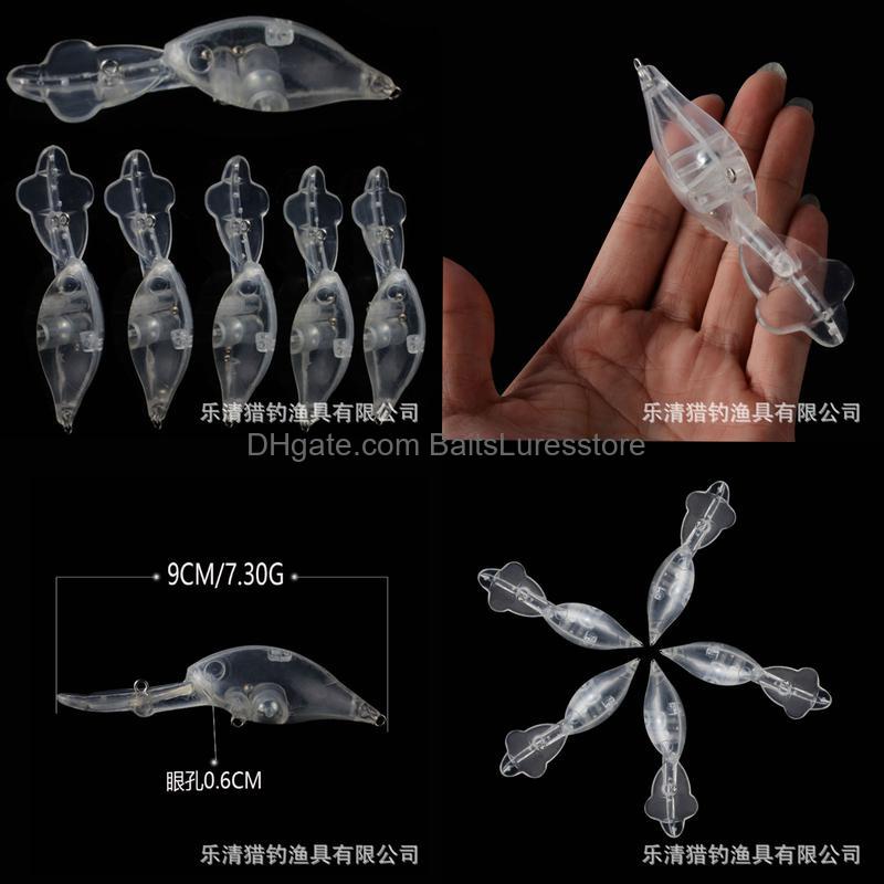 Baits Lures Unpainted Fishing Blank Body Lure Baitsluresstore Sea Tongue Road Bait Rock Embryo 9cm / 7.30g Transparent Plastic Hard B jlltpB
Baits Lures Unpainted Fishing Blank Body Lure Baitsluresstore Sea Tongue Road Bait Rock Embryo 9cm / 7.30g Transparent Plastic Hard B jlltpB