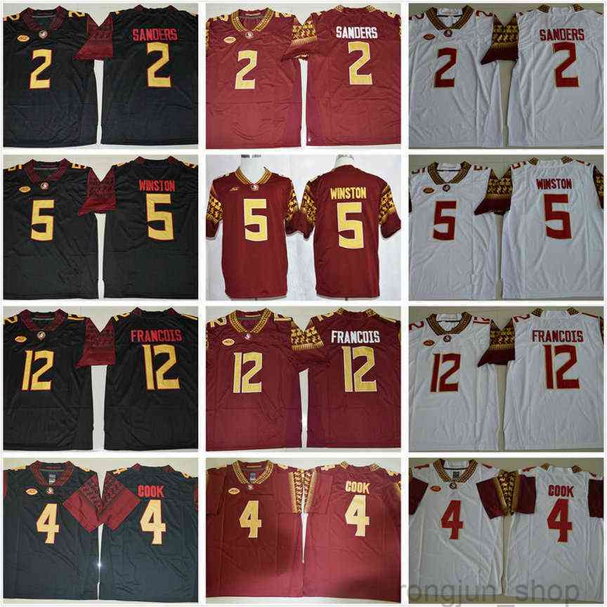 Florida State Seminoles College 2 Deion Sanders 4 Dalvin Cook 5 Jameis Winston 12 Deondre Francois Red White Black NCAA FSU Football Jersey, Brown
Florida State Seminoles College 2 Deion Sanders 4 Dalvin Cook 5 Jameis Winston 12 Deondre Francois Red White Black NCAA FSU Football Jersey, Brown