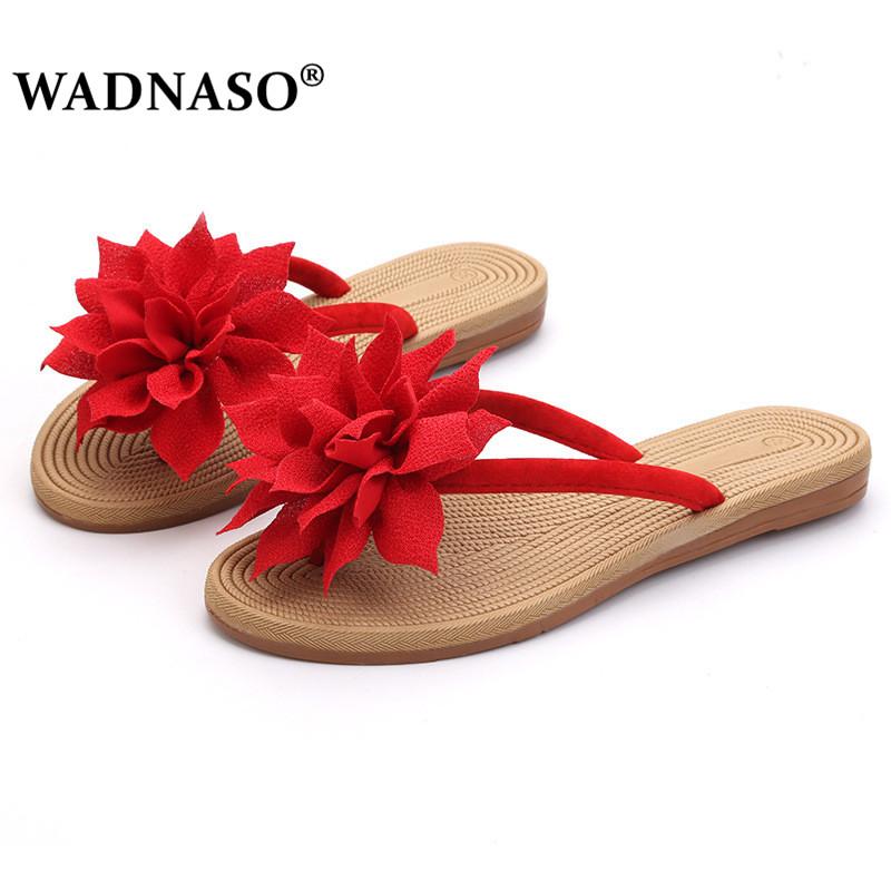 Slippers WADNASO Summer 2021 Women Fashion Roma Flower Flat Anti-Slip Slipper Beach Casual Shoes Zapatillas Mujer 35-41 Black Red
Slippers WADNASO Summer 2021 Women Fashion Roma Flower Flat Anti-Slip Slipper Beach Casual Shoes Zapatillas Mujer 35-41 Black Red