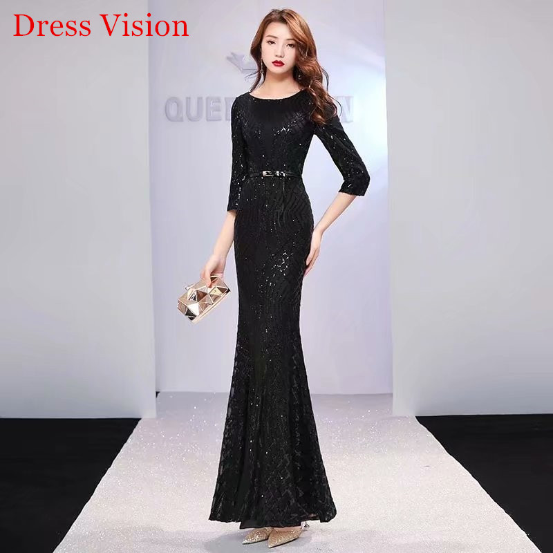 Robe De Soiree Elegant Long Mermaid Evening Dresses O-Neck Sequin Party Gown Vestido De Fiesta De Boda Floor Length, White
Robe De Soiree Elegant Long Mermaid Evening Dresses O-Neck Sequin Party Gown Vestido De Fiesta De Boda Floor Length, White
