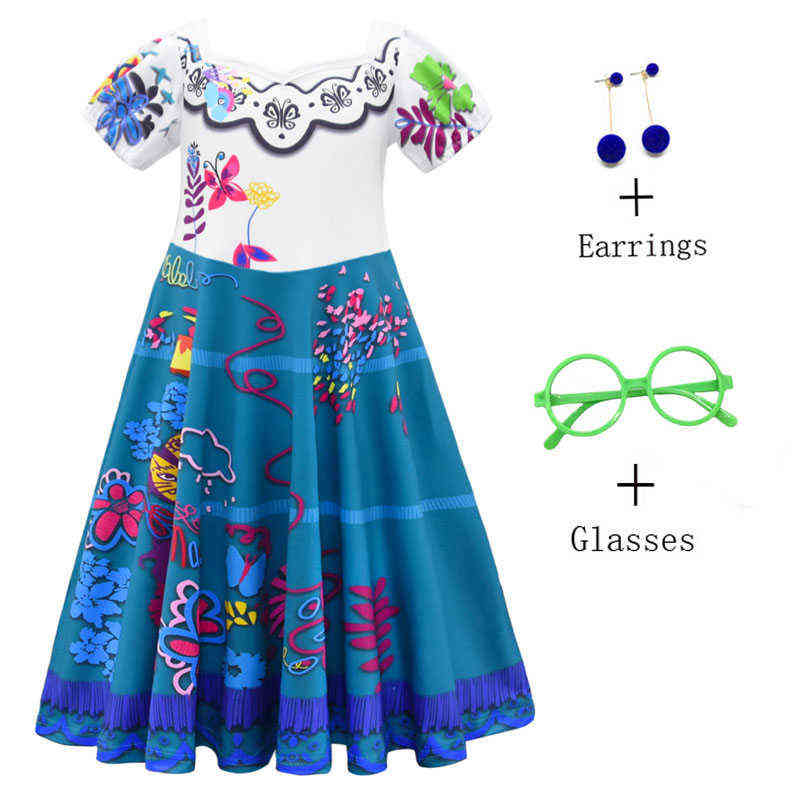 Encanto Mirabel Madrigal Cosplay Costume Girl Dress Woman Fancy Es for Carnival Halloween Princess Earrings Glasses, 3781a
Encanto Mirabel Madrigal Cosplay Costume Girl Dress Woman Fancy Es for Carnival Halloween Princess Earrings Glasses, 3781a