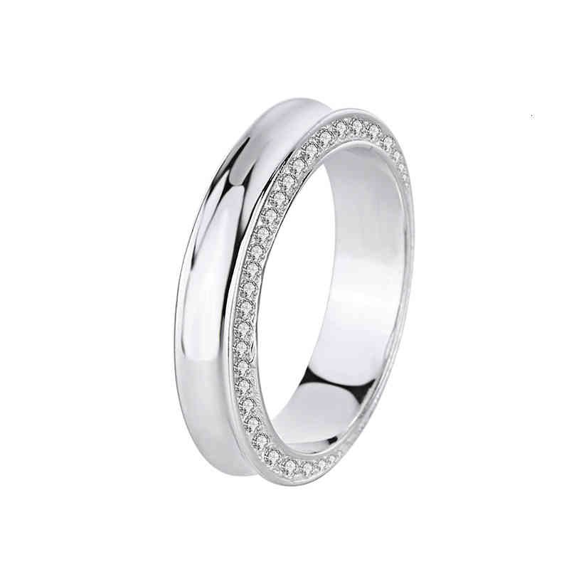 925 Sterling Silver Ring Women's Zircon Fashion
