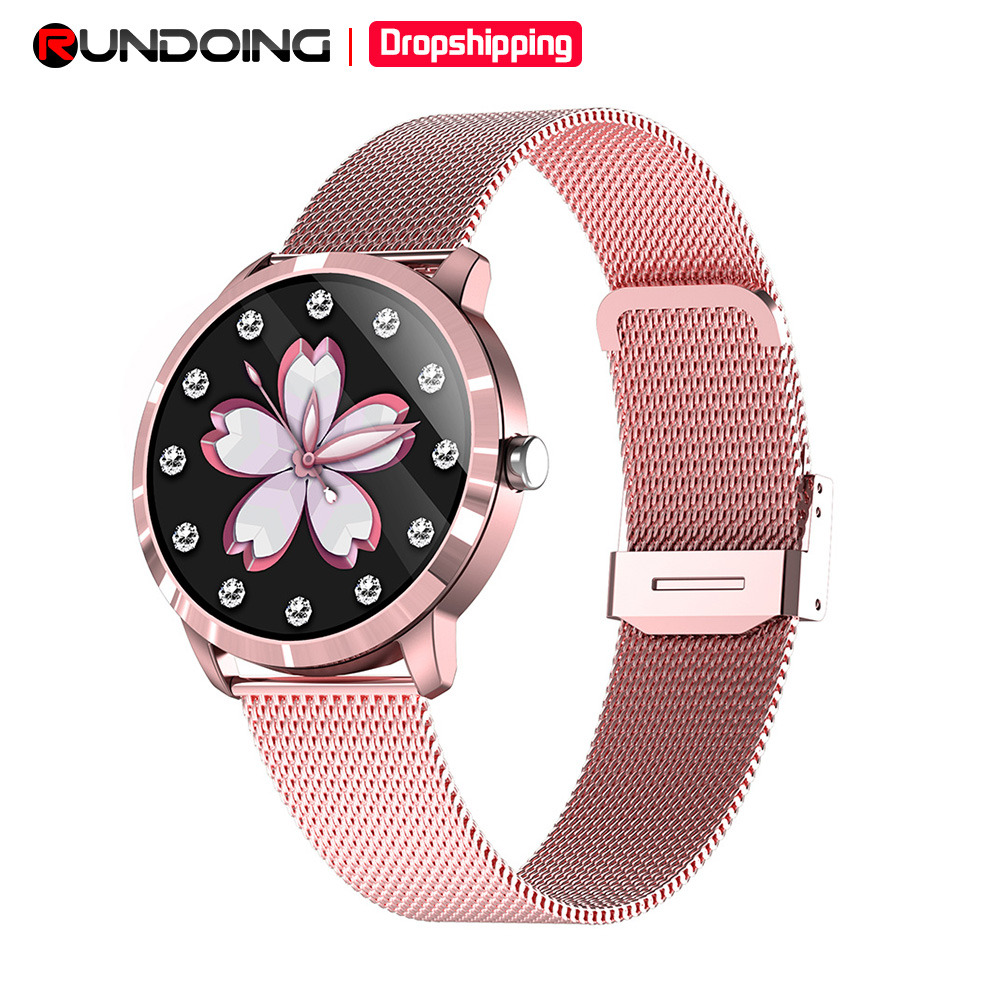 RUNDOING Q8 Upgraded Version Q8L Smart Watch Full Touch Screen Smartwatch For Women Fashion Fitness Tracker Heart Rate Monitorg, Silver steel strap
RUNDOING Q8 Upgraded Version Q8L Smart Watch Full Touch Screen Smartwatch For Women Fashion Fitness Tracker Heart Rate Monitorg, Silver steel strap