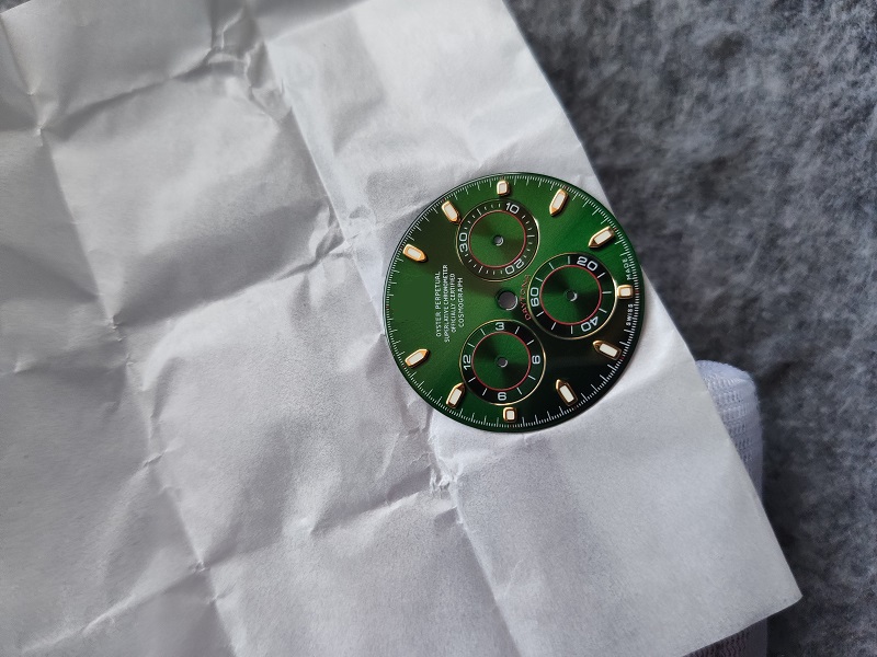 top quality DIY repair fix change quadrante Dial verde green oro for 40mm buff chronograph 116508 116528 men watch accessory parts dials revise
top quality DIY repair fix change quadrante Dial verde green oro for 40mm buff chronograph 116508 116528 men watch accessory parts dials revise