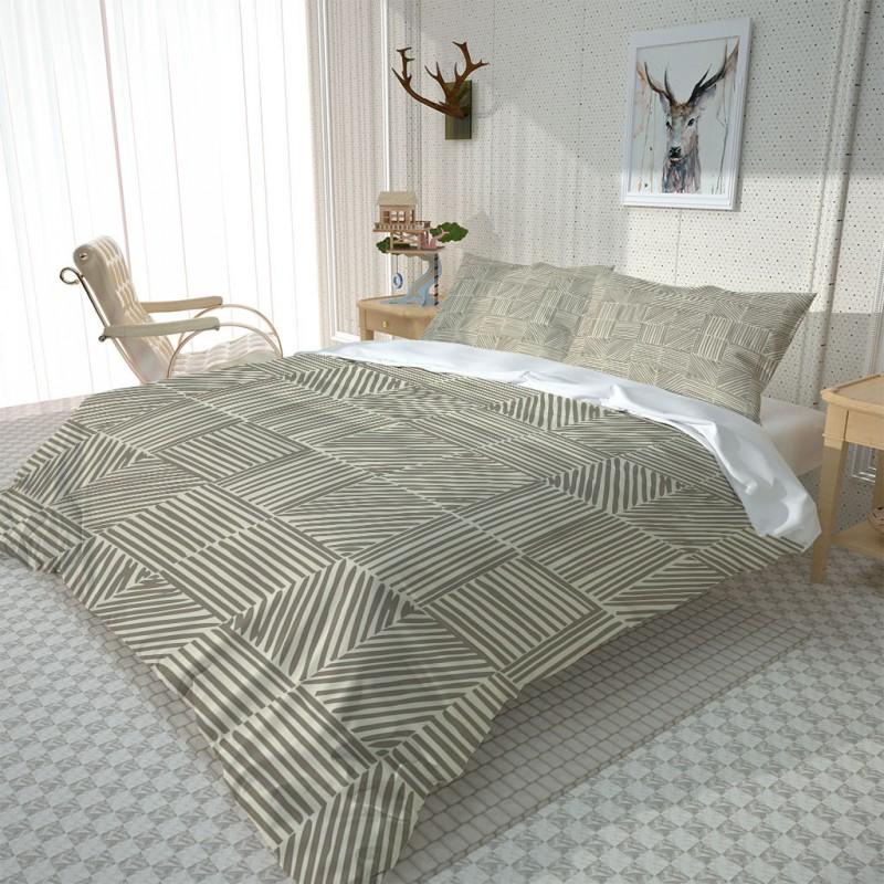Fashion Grey Printed Bedding Home Textiles Single Bed Double Duvet Cover Pillow Case Sheet Boy Girl Set Sets