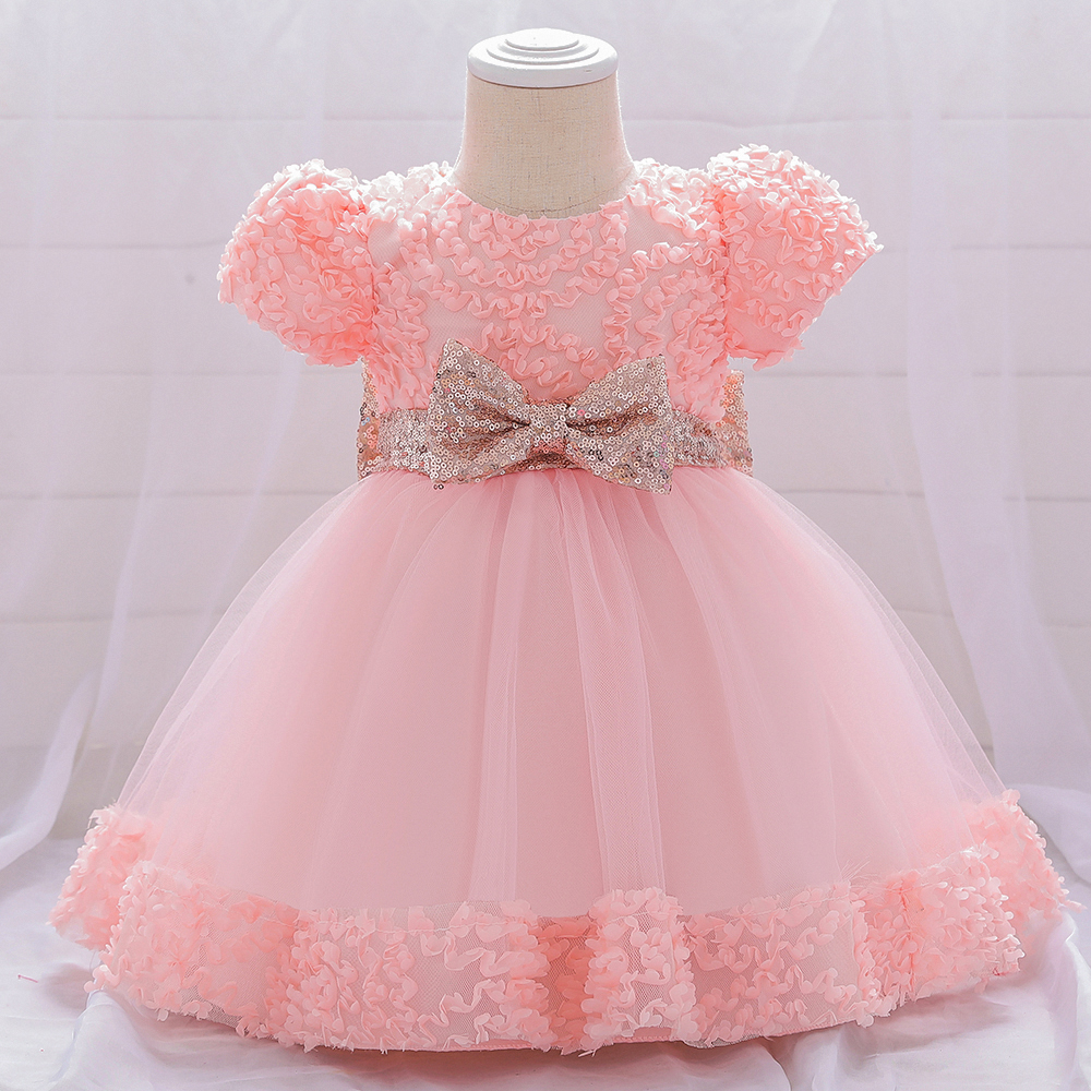 Sequin Bow Dress for Girl Baby Christening Gown First 1st Birthday Dress Party Girl Baby Clothing Toddler Clothes Infant Vestido, Dark pink
Sequin Bow Dress for Girl Baby Christening Gown First 1st Birthday Dress Party Girl Baby Clothing Toddler Clothes Infant Vestido, Dark pink