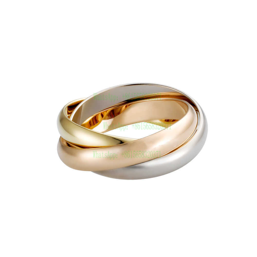 Steel Three Layers Triple Logo Love Rings for Women Men Wedding Ring Bands Aneis Anillos Bague Femme CX200610, Slivery;golden
Steel Three Layers Triple Logo Love Rings for Women Men Wedding Ring Bands Aneis Anillos Bague Femme CX200610, Slivery;golden