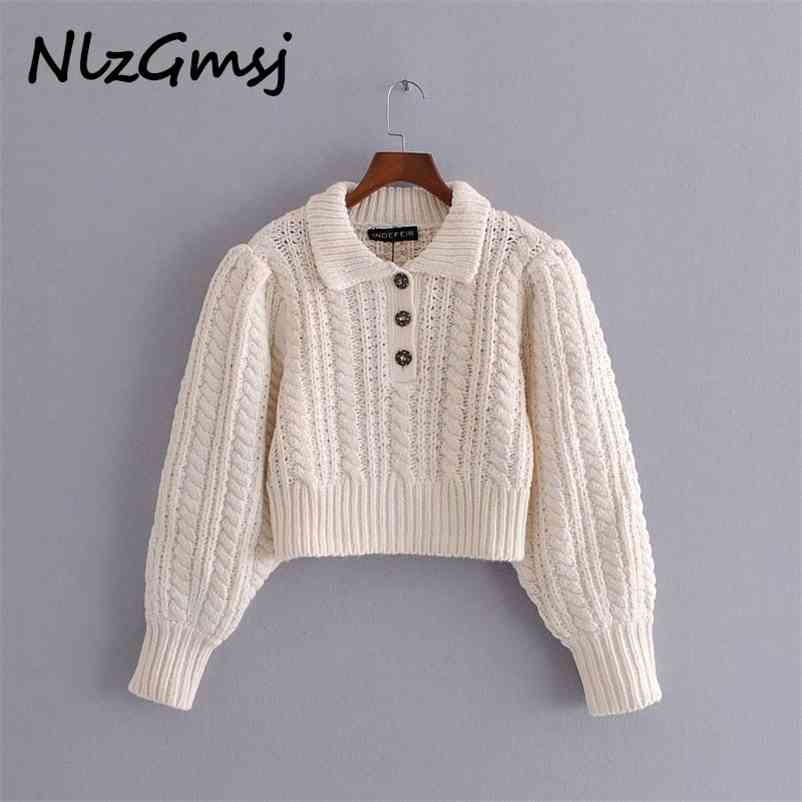 Sweater Women Fashion Eight-Strand Knitted Vintage Long Sleeve Diamond Button Female Pullovers Chic Tops 210628, As picture
Sweater Women Fashion Eight-Strand Knitted Vintage Long Sleeve Diamond Button Female Pullovers Chic Tops 210628, As picture
