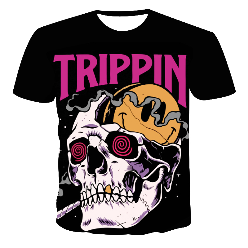 New Summer 2020 T-Shirt 3D Abstract Male Animation Print Male T-Shirt Street Hip Hop Clothing XXS-6XL, White;black
New Summer 2020 T-Shirt 3D Abstract Male Animation Print Male T-Shirt Street Hip Hop Clothing XXS-6XL, White;black
