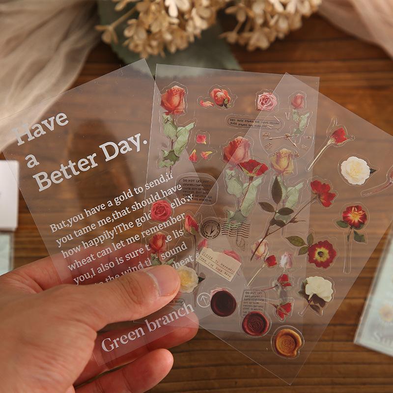 Gift Wrap 4 Sheets Flower Series Flat Sticker Aesthetic Scrapbooking Decorative Handmade Collage Material Diary Supplies
Gift Wrap 4 Sheets Flower Series Flat Sticker Aesthetic Scrapbooking Decorative Handmade Collage Material Diary Supplies