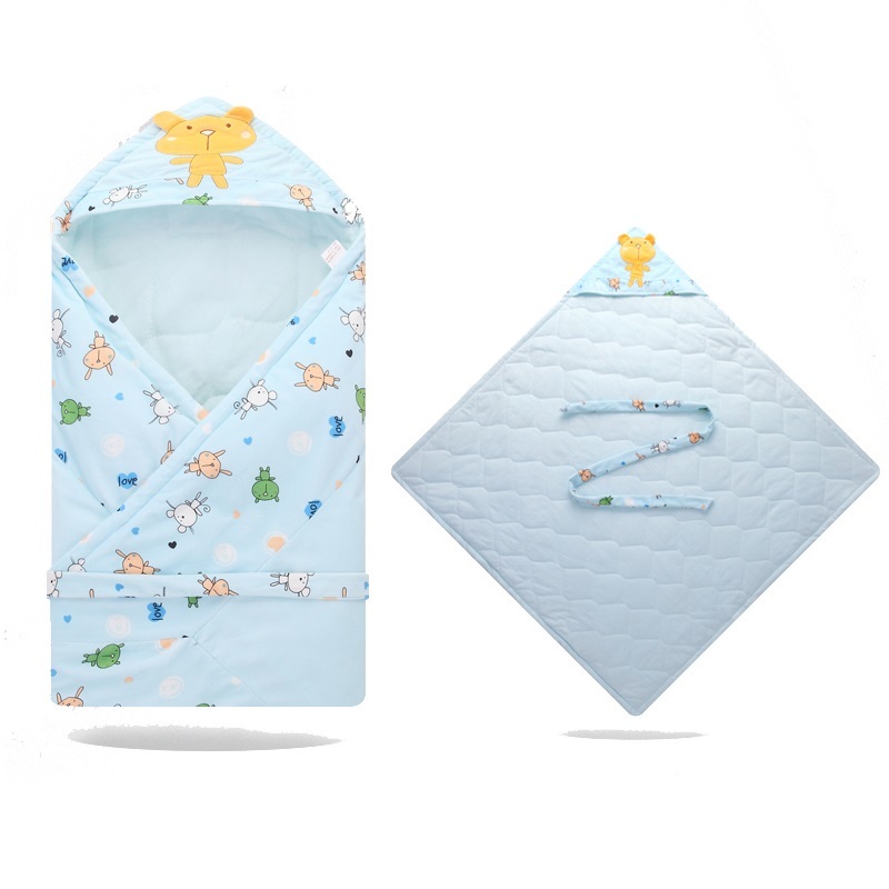 Cartoon Newborn Receiving Blankets Unisex Premature Envelope Baby Bedding Wrap Robes Swaddling Boys Sleepsack Girls Sleeping Bag 210413bj