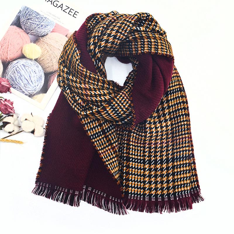 Scarves 2021 Autumn And Winter Ladies Scarf Pure Color Plaid Double-sided High Quality Imitation Cashmere
Scarves 2021 Autumn And Winter Ladies Scarf Pure Color Plaid Double-sided High Quality Imitation Cashmere