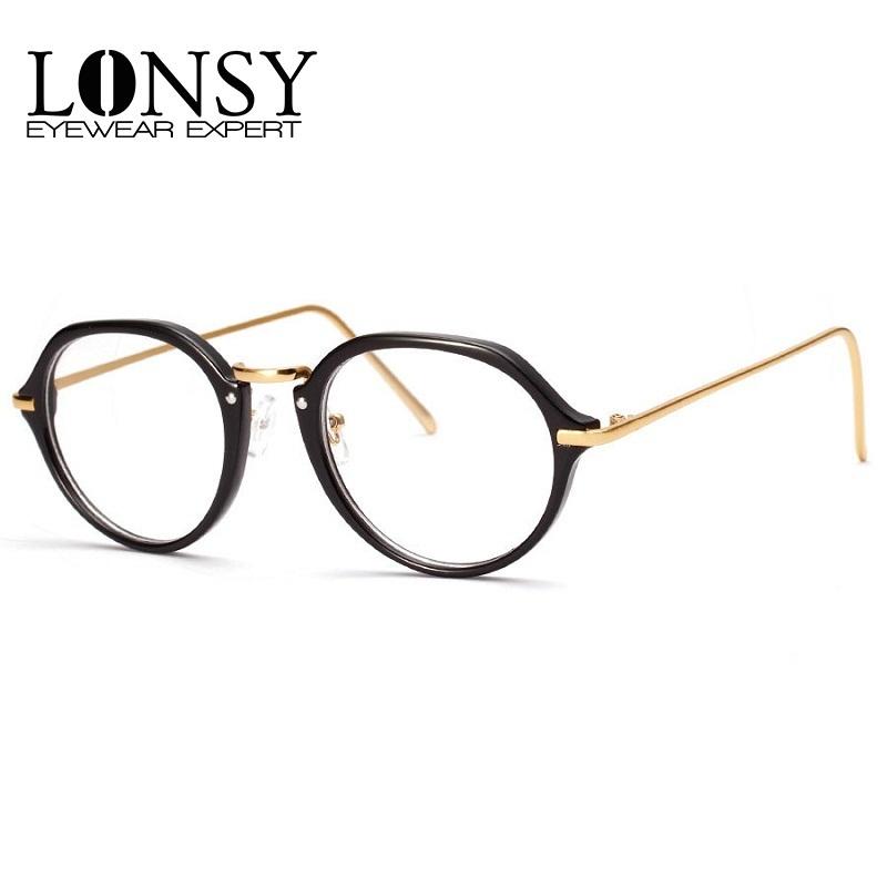 Fashion Sunglasses Frames LONSY Vintage Optical Clear Lens Glasses Frame Women Retro Computer Eyeglasses Prescription Oculos 
Fashion Sunglasses Frames LONSY Vintage Optical Clear Lens Glasses Frame Women Retro Computer Eyeglasses Prescription Oculos