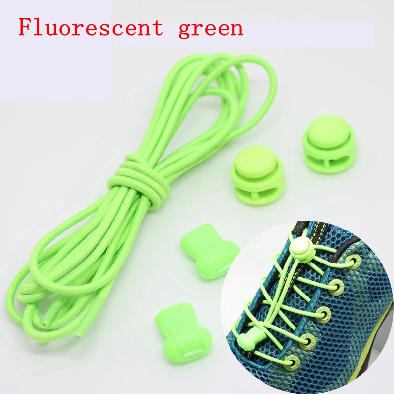Round Elastic Shoelaces Suitable For Various Shoe Accessories No Tie Shoelace Fixed Stretching Locking Lazy laces