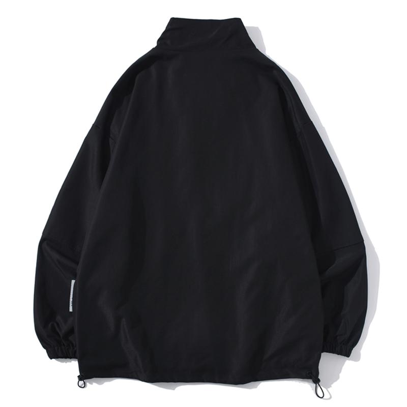 Hip Hop Patchwork Jacket Men Cotton Big Pocket Jackets Male Chaquetas Loose Casual Veste Homme Women Unisex Oversize Streetwear Men's