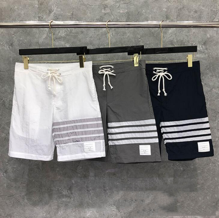 shorts Fashion TB THOM Brand Casual Men Summer Beach Sports Trousers Striped Panelled Jogger Track Shorts Ins, White;black
shorts Fashion TB THOM Brand Casual Men Summer Beach Sports Trousers Striped Panelled Jogger Track Shorts Ins, White;black