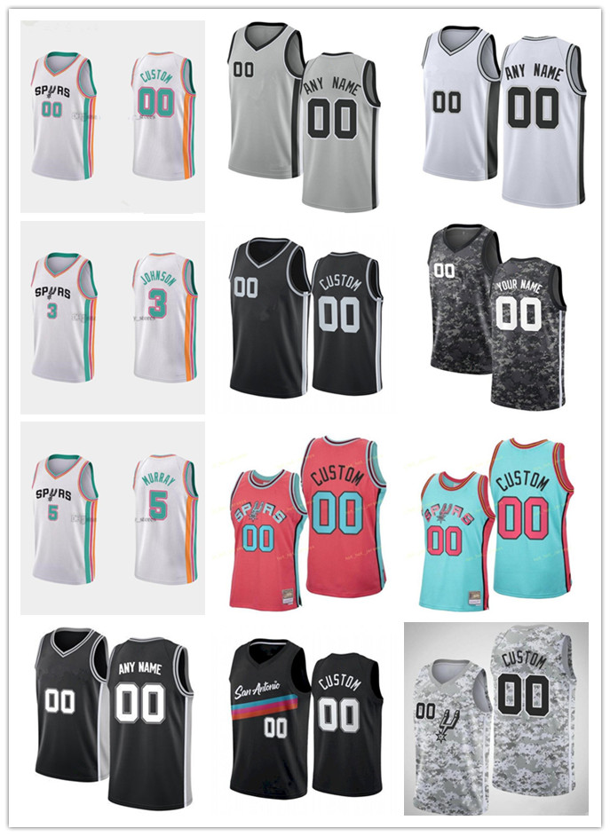 75th Custom Men Youth San AntonioSpursKeldon 3 Johnson Dejounte 5 Murray Derrick 4 White Doug 17 McDermott Basketball Jerseys, Color
75th Custom Men Youth San AntonioSpursKeldon 3 Johnson Dejounte 5 Murray Derrick 4 White Doug 17 McDermott Basketball Jerseys, Color
