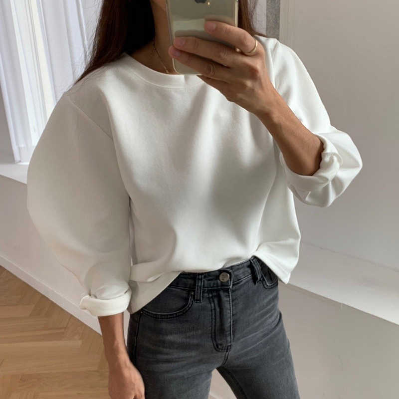 Hoody Womens Tracksuits Hooded Sweatshirts Fleece Oversize Hoodies Solid Jackets Sweatshirt Women Fleeces 211019