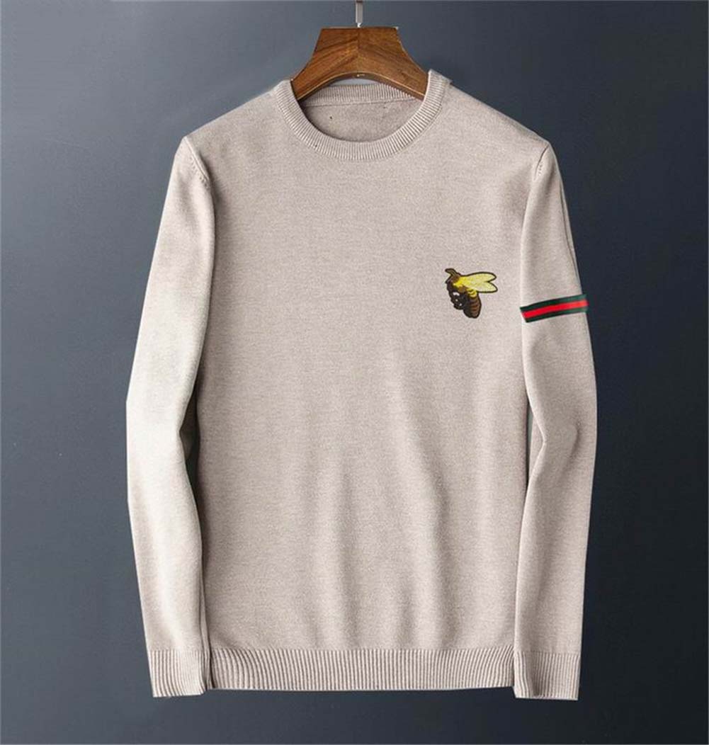 Bee Sweater for men Sweatshirts Pullover Long Sleeve Shirts stripe clothing embroidery letter man hoodie White Sweaters -3XL, White;black
Bee Sweater for men Sweatshirts Pullover Long Sleeve Shirts stripe clothing embroidery letter man hoodie White Sweaters -3XL, White;black
