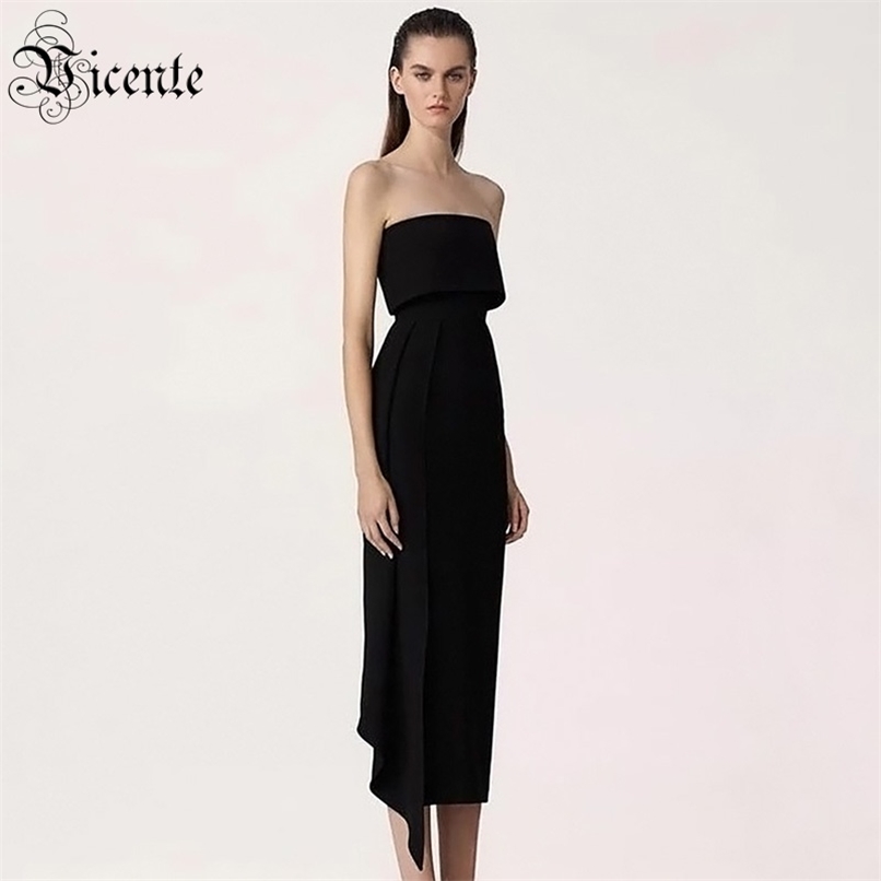 Free Women Black Dress Sexy Strapless Sleeveless Bodycon Celebrity Party Bandage Vestidos 210520
Free Women Black Dress Sexy Strapless Sleeveless Bodycon Celebrity Party Bandage Vestidos 210520