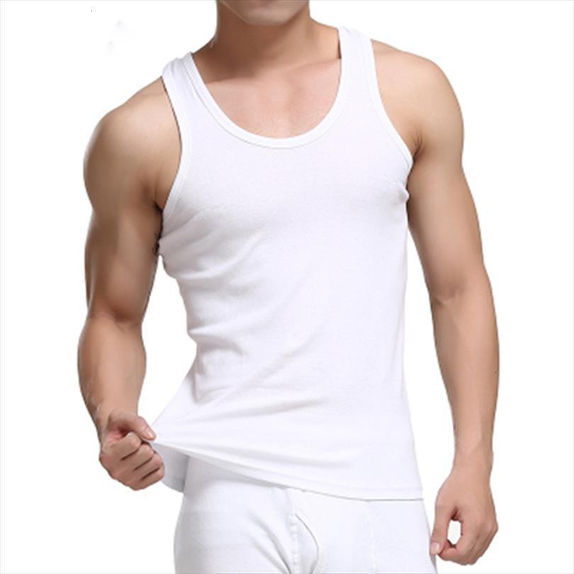 men tank summer cotton mens sports male bodybuilding vest workout shirt classic casual man, White;black
men tank summer cotton mens sports male bodybuilding vest workout shirt classic casual man, White;black