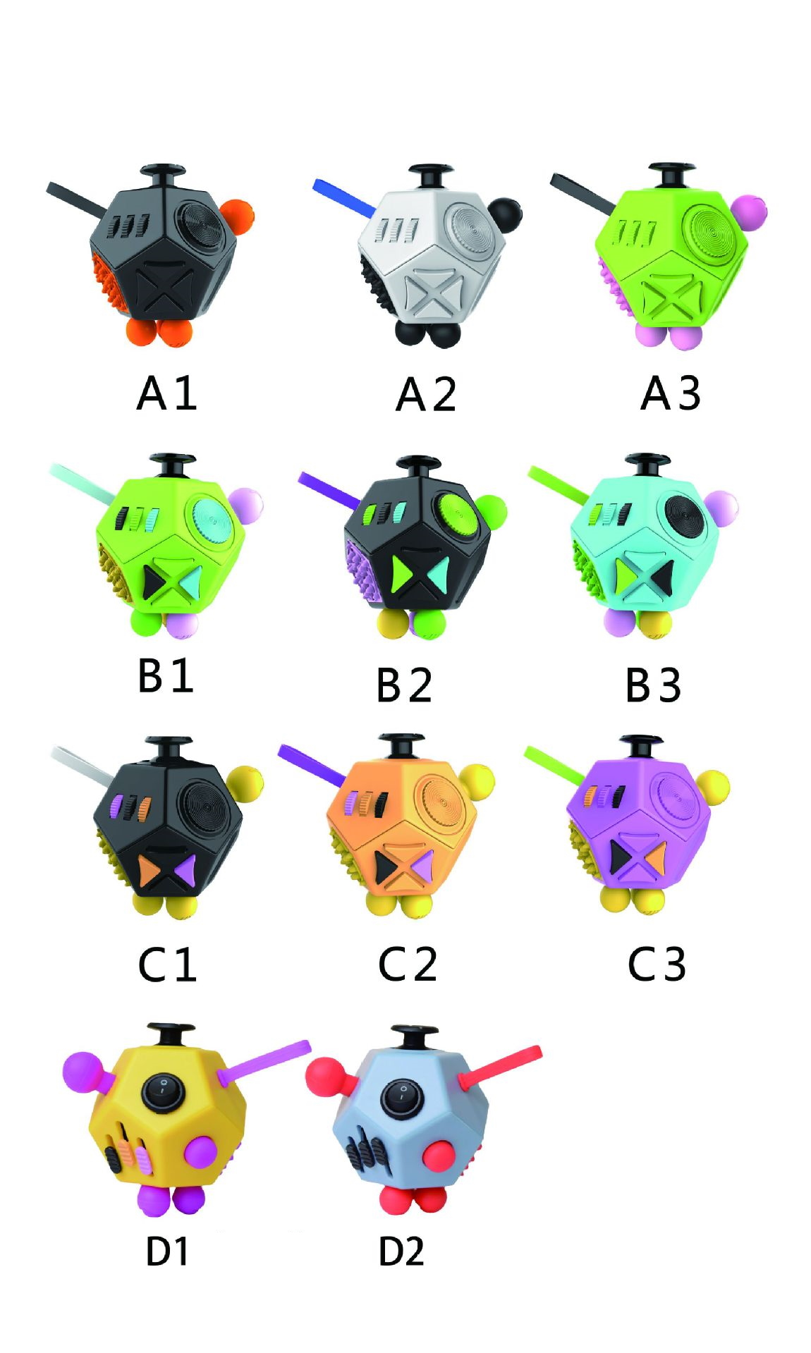 Party Favor Small Gift Decompression Rubik's Cube Ii 12-Sided Artifact Dice Fidget Busy Silicone Bubble Toy Set
Party Favor Small Gift Decompression Rubik's Cube Ii 12-Sided Artifact Dice Fidget Busy Silicone Bubble Toy Set